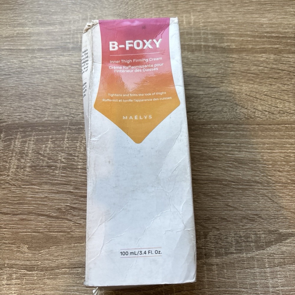 Maelys B-Foxy Inner Thigh firming cream 3.38oz NEW